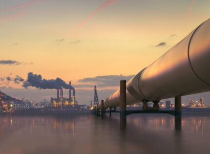 Image of an oil pipeline